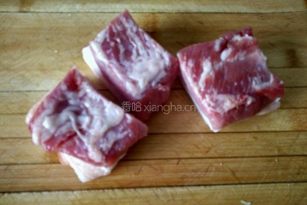 蒸五花肉片的做法图解1