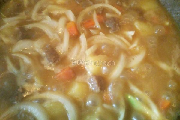 咖喱牛肉饭的做法图解8