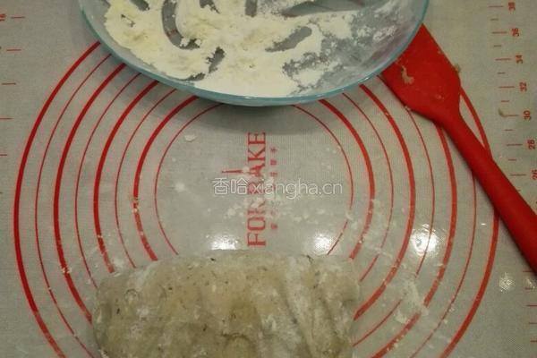 面包机自制低糖十谷米窝窝头的做法图解5