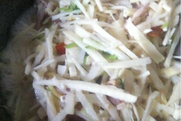 春笋丝炒猪肉的做法图解8