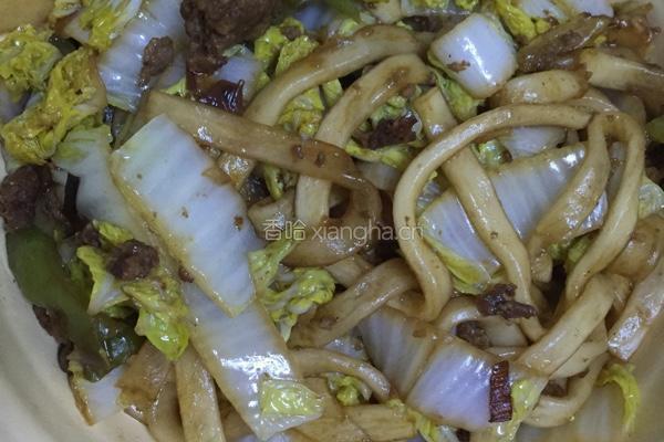 娃娃菜粉条丸子的做法图解6