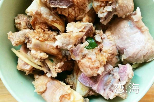 菠萝酸甜排骨的做法图解4
