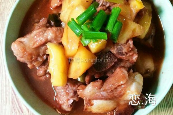 菠萝酸甜排骨的做法图解11