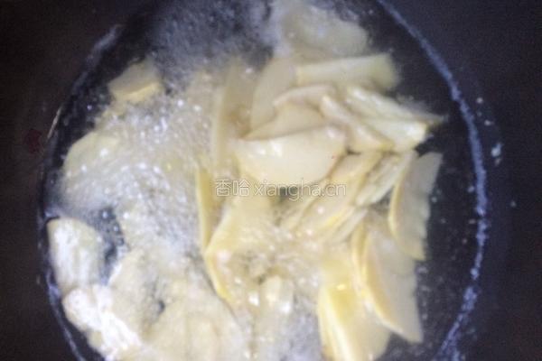 鲜笋烧肉的做法图解4