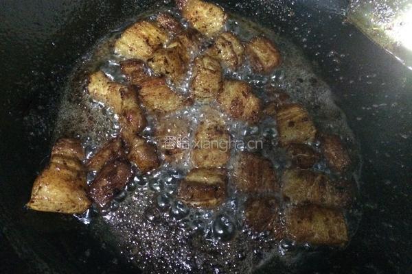 鲜笋烧肉的做法图解7
