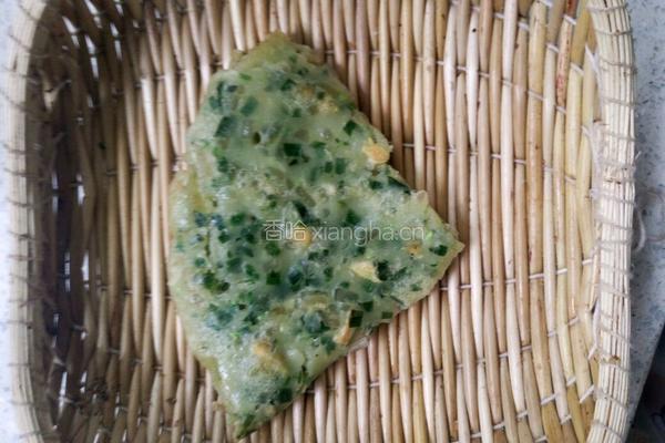 韭菜煎饼的做法图解6