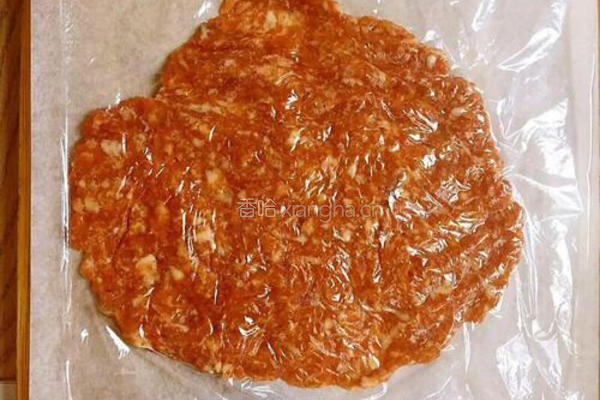 香妈手工烘焙之办公室零食系列【秘制猪肉脯】的做法图解3