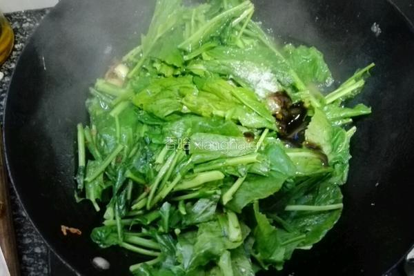 蚝油介兰菜的做法图解3