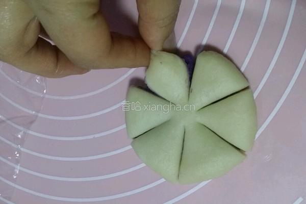 紫薯梅花酥的做法图解10