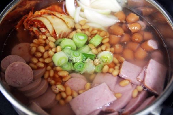 韩式部队火锅的做法图解6