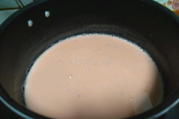火龙果皮冰淇淋的做法图解4