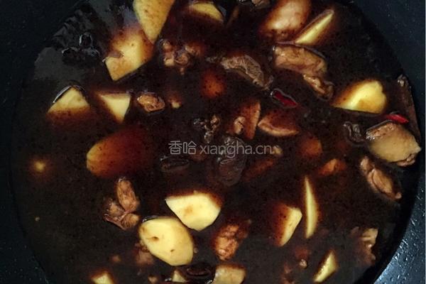 土豆炆鸡的做法图解10