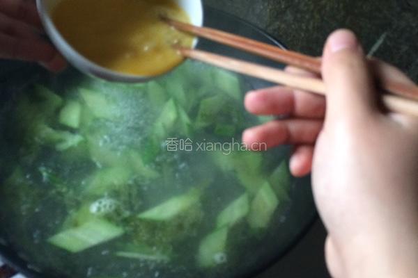 黄瓜蛋汤的做法图解6