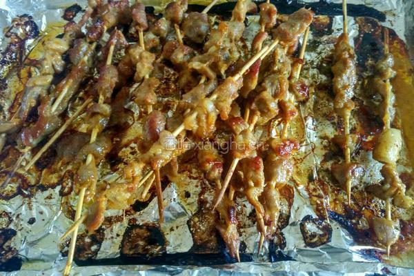 孜然羊肉串(烤箱版)的做法图解8
