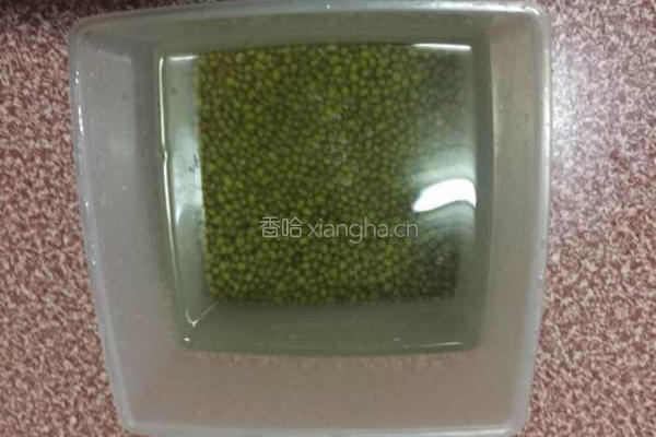 绿豆粥的做法图解2