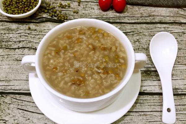 绿豆粥的做法图解7