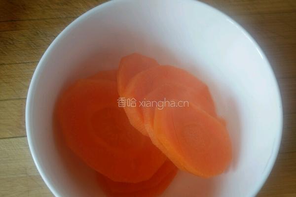 胡萝卜炒菜花的做法图解3