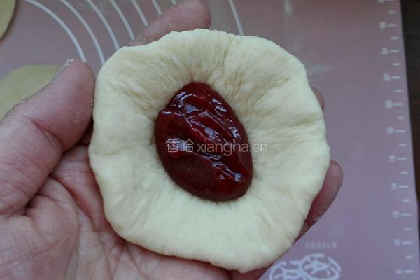 草莓酱小面包的做法图解12
