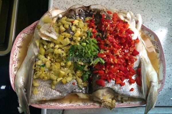 豆腐剁椒鱼头的做法图解6