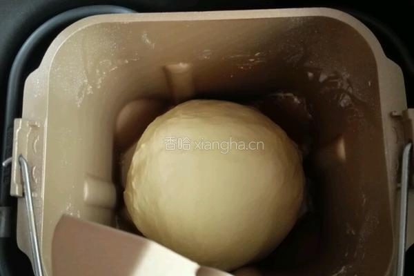 (冷藏汤种)面包机北海道土司手撕包(全步骤)的做法图解7