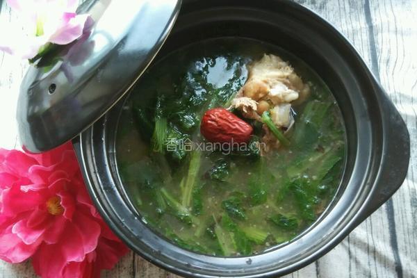 小白菜骨棒汤的做法图解7