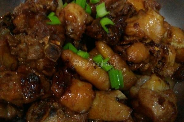 蒜姜鸡的做法图解6