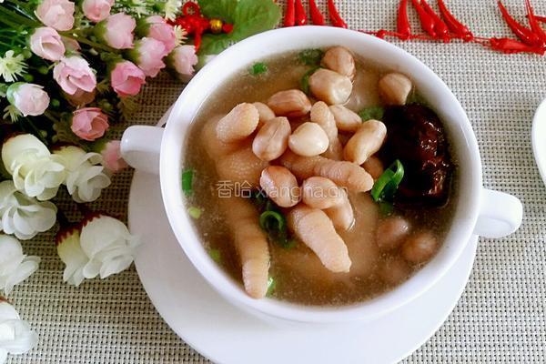 鸡爪花生红枣汤的做法图解11