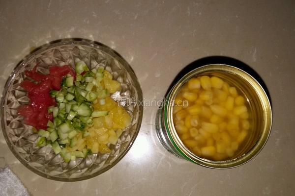美味菠萝饭的做法图解3