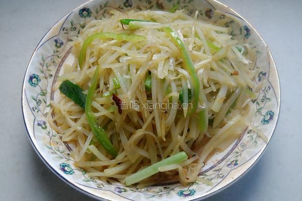 青椒土豆丝的做法图解9