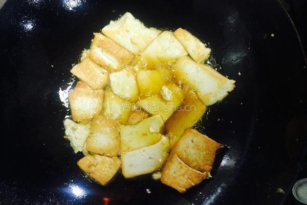 小炒豆腐的做法图解1