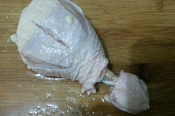 香酥黄金腿的做法图解3