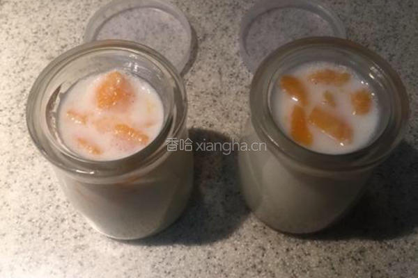 牛奶芒果冻的做法图解5