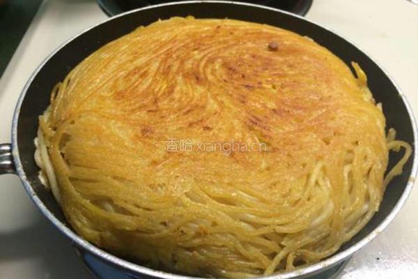 西班牙意粉蛋饼的做法图解11