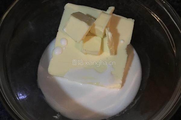 红豆抹茶玛德琳的做法图解1