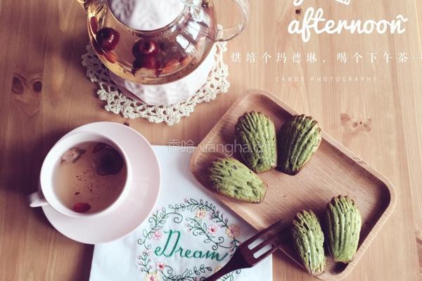 红豆抹茶玛德琳的做法图解13