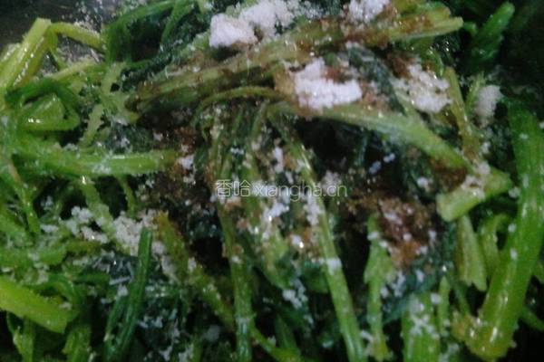 凉拌菠菜的做法图解5