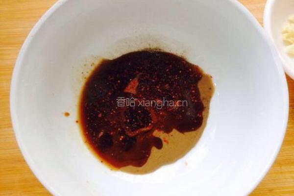 蒜香麻酱黄瓜条的做法图解4