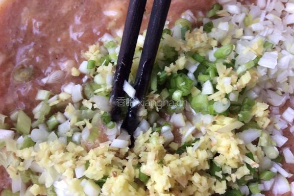 荠菜小馄饨的做法图解4