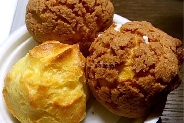 香妈手工烘焙之办公室零食系列【巧克力酥皮泡芙】的做法图解7