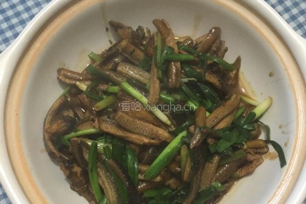 爆炒鳝鱼