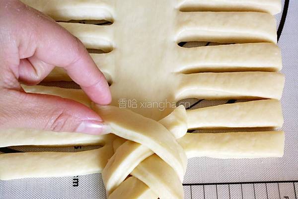 花环面包（汤种法）的做法图解13