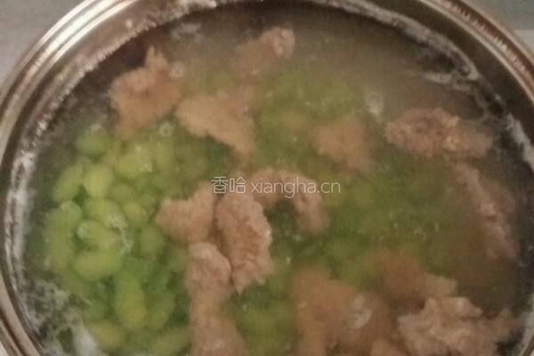 蚕豆肉片汤的做法图解3