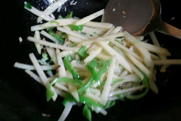 茄子土豆条的做法图解7