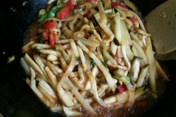 茄子土豆条的做法图解10