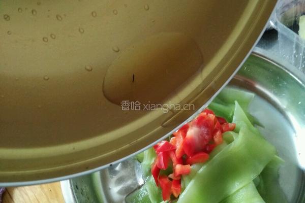 葱油莴笋的做法图解6