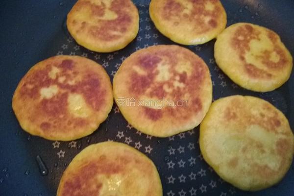 红薯糯米椰丝饼的做法图解9