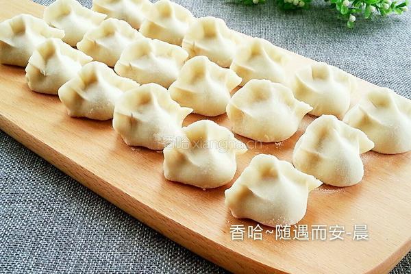 胡萝卜香菇水饺的做法图解17