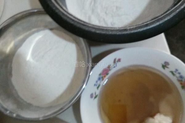 红豆酥的做法图解1