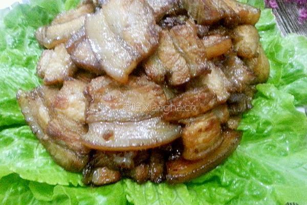 香煎五花肉的做法图解8
