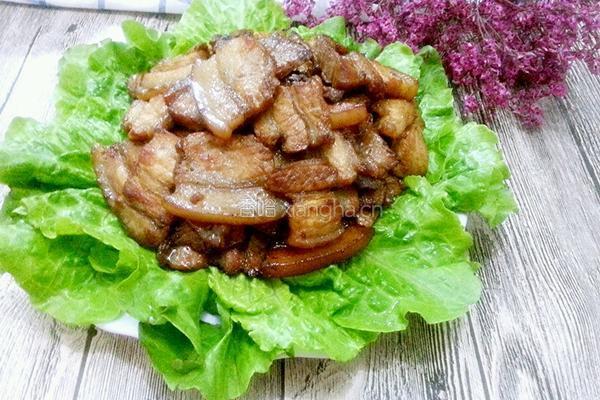 香煎五花肉的做法图解9